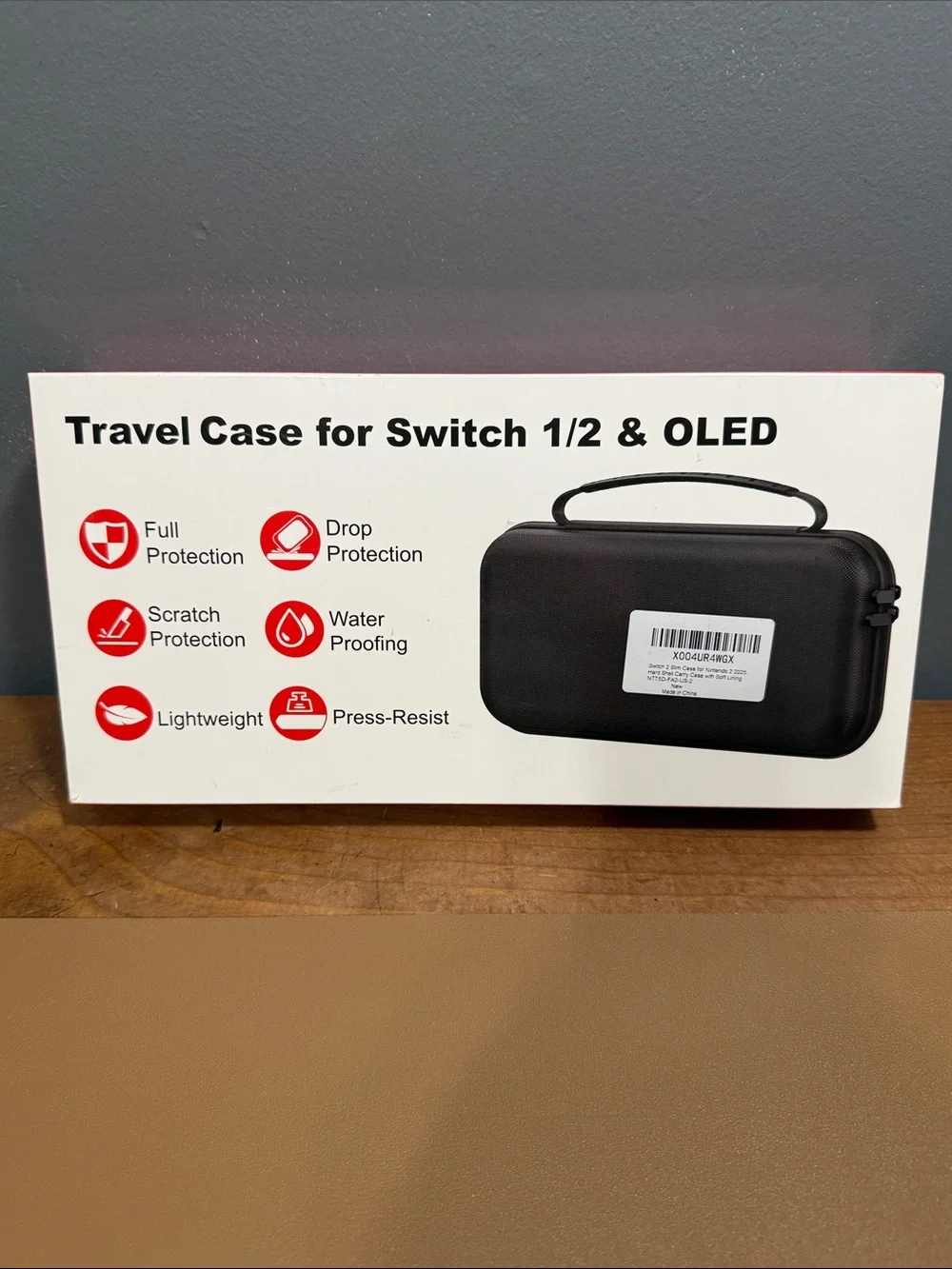 Carry Case for Switch 1/2 & OLED blue new in packaging lightweight waterproofing